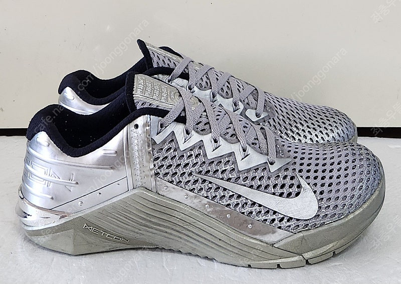[250] 나이키 메트콘6 프리미엄PRM 메탈릭실버 RS001RB 크로스핏 헬스스니커즈단화 최저가--3