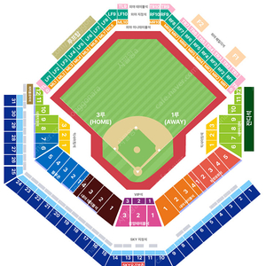 한국시리즈 4차전 3루스카이 상단지정석 2/4 연석