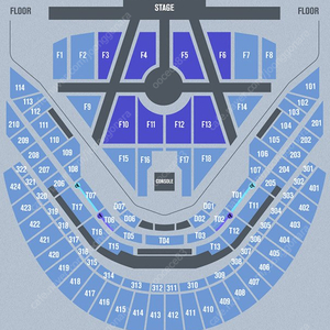 NCT 앤시티 콘서트 3층 4층