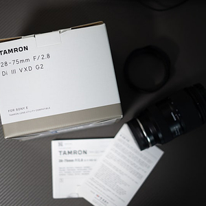 탐론 28-75mm F2.8 Di lll VXD G2 소니 FE 마운트