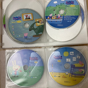 페파피그, 슈퍼심플송, 워드파티 dvd/cd 일괄