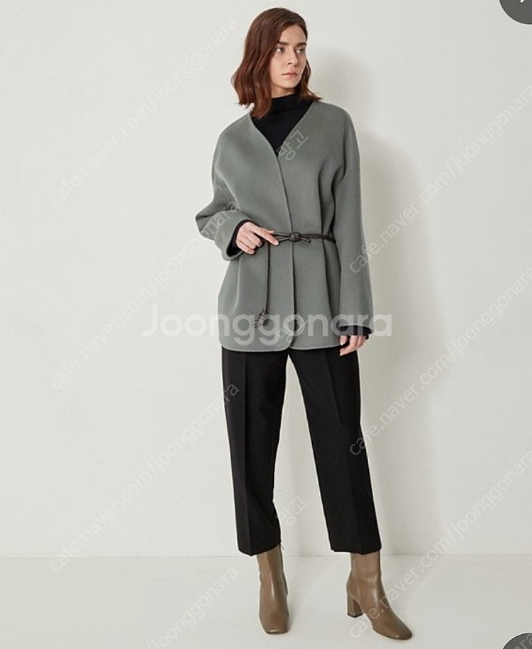 시스템 자켓 코트 새상품--6