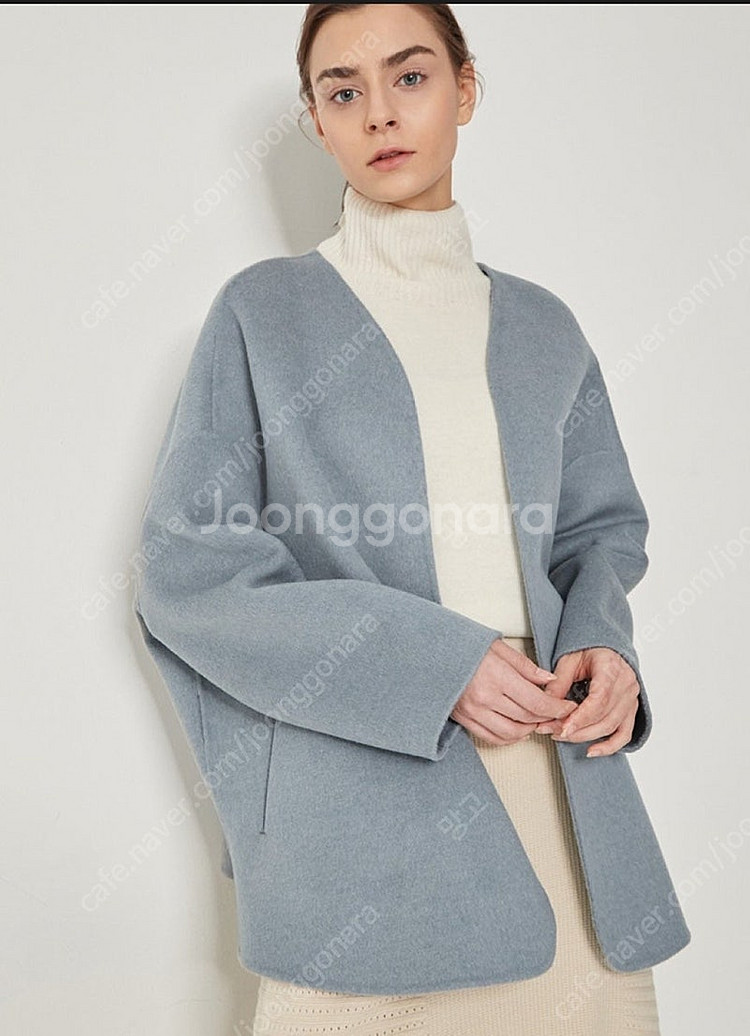 시스템 자켓 코트 새상품--7