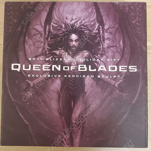 스타2 캐리건 흉상(2011 blizzard holiday gift queen of blades) 한정판