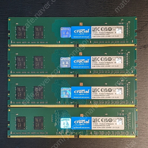 마이크론 램 DDR4-3200 32G(8G*4) 정품