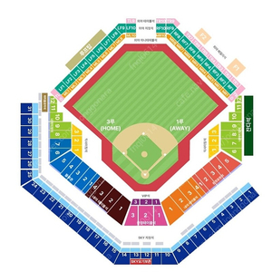 2024 한국시리즈 2차전 삼성 vs KIA 1루 109구역 2연석 4연석