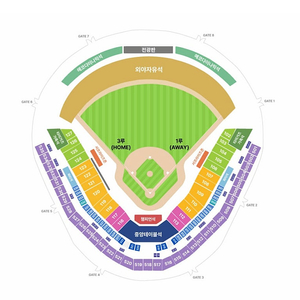 [2차전] 한국시리즈 KIA vs 삼성 외야자유석 2연석 양도합니다!