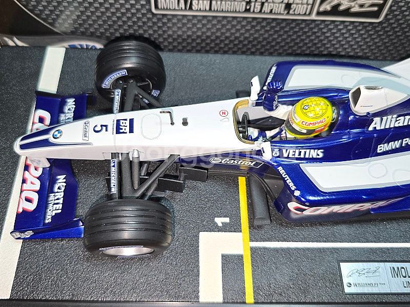 핫 휠 F1 1/18 빅스케일 한정판 자동차 다이캐스트...--2