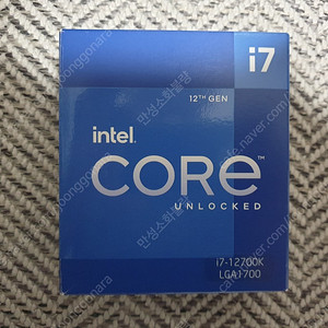 i7-12700k 정품 풀박스
