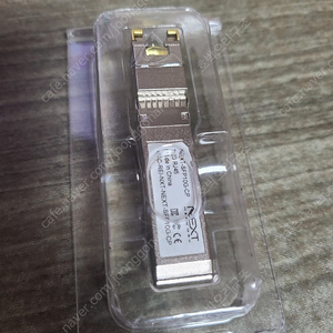 미사용)넥스트 NEXT-SFP10G-CP 10G RJ45 지빅(광트랜시버) 판매합니다.