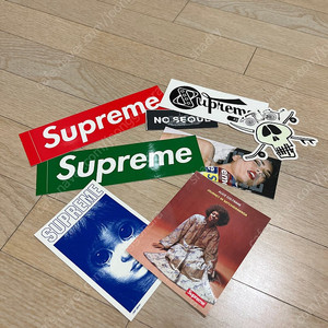 슈프림 스투시 스티커 일괄 판매