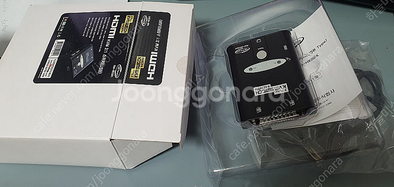 NM-HK02K HDMI KVM 2대1 스위치 팝니다--0