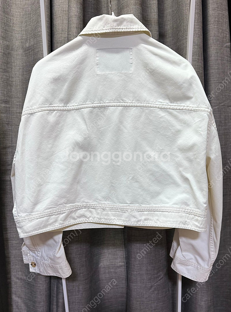 파사드패턴 코튼 워크자켓 ivory S--4