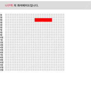 나훈아 콘서트 부산 12/14 토 15:00 R석 무대앞 나구역 3열 2연석 양도