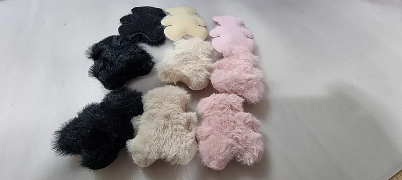 머리띠 머리끈 머리핀 머리방울 리본재료 악세사리 초음파 하트 강아지 곰 헤어밴드--2