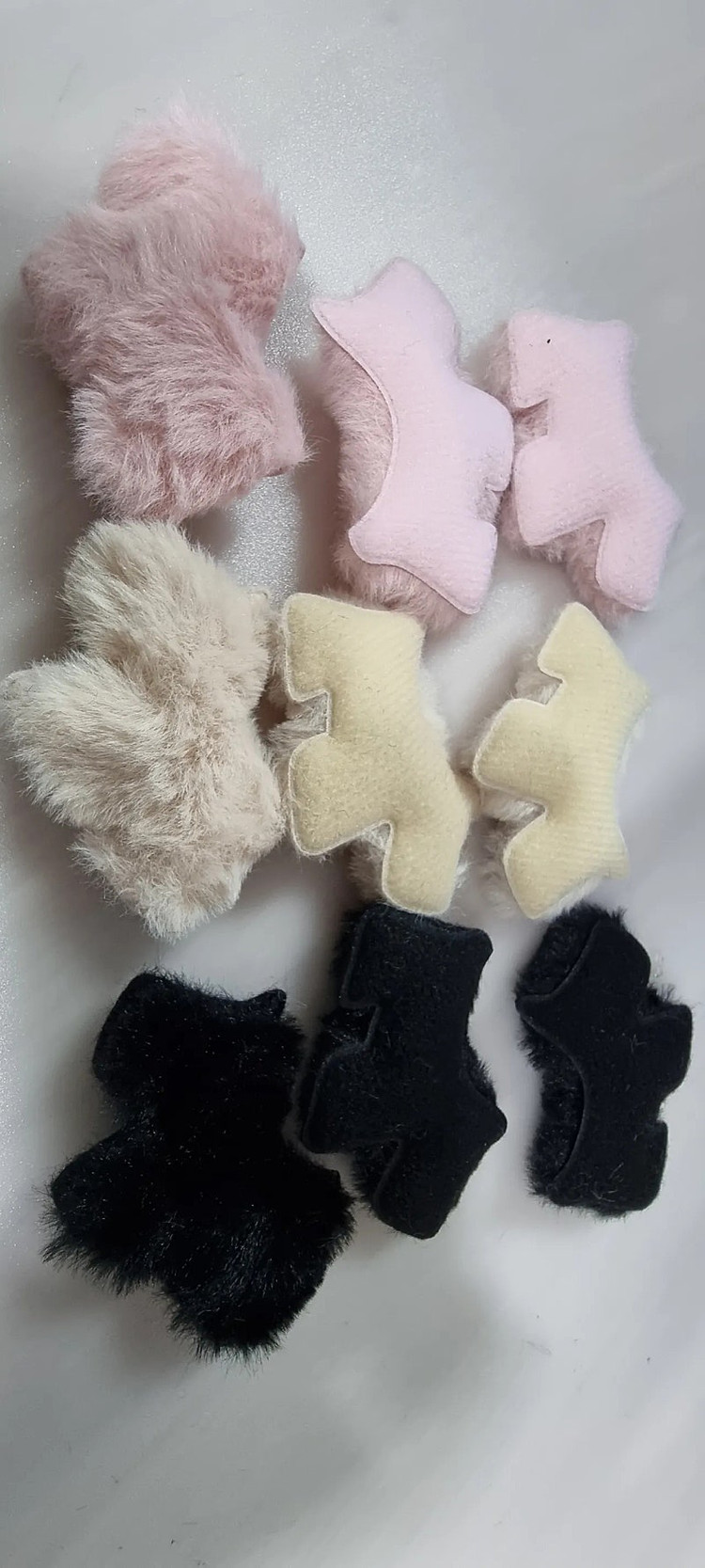 머리띠 머리끈 머리핀 머리방울 리본재료 악세사리 초음파 하트 강아지 곰 헤어밴드--4