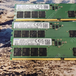 삼성 ddr5 4800 16기가 3개 팔아요(개당 4.5만)