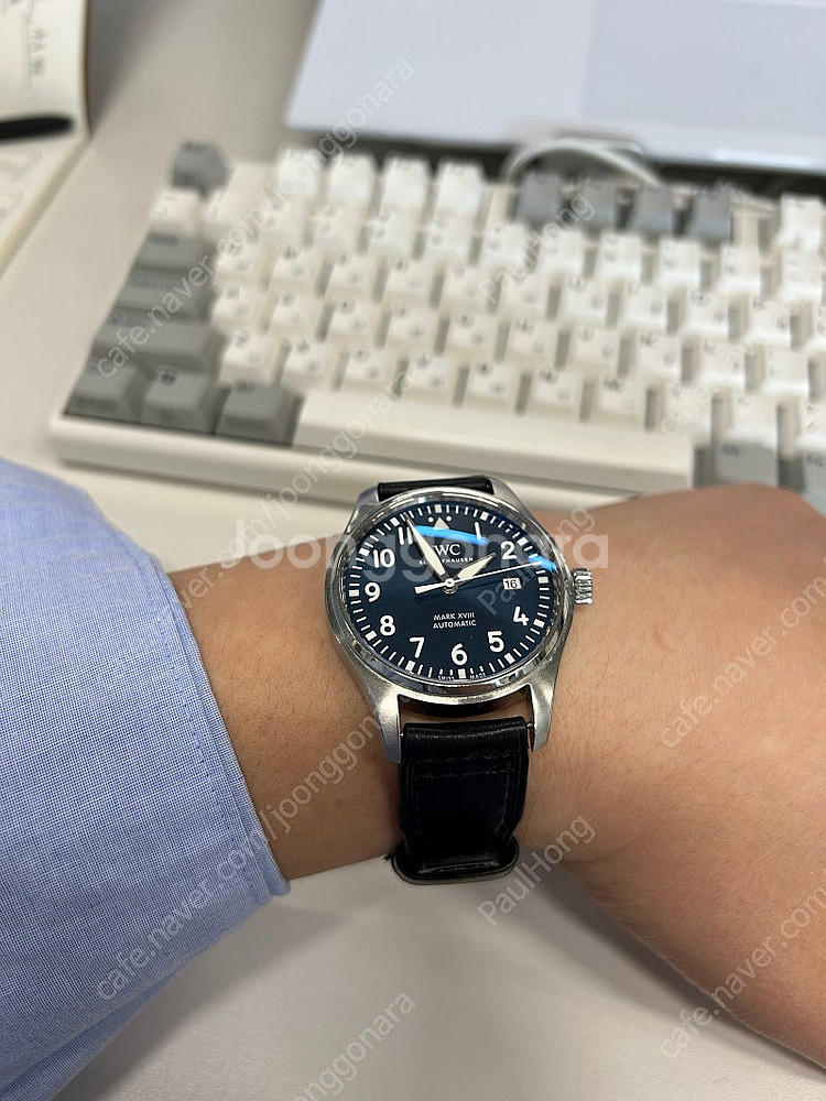 Iwc 마크 18 어린왕자 40mm-스트랩 메탈, 가죽...--0