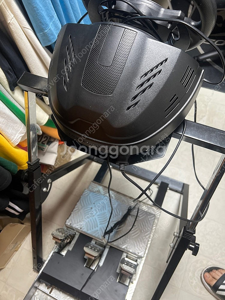 트러스터마스터 T300GT+트러스터마스터 메탈페드+거치...--3