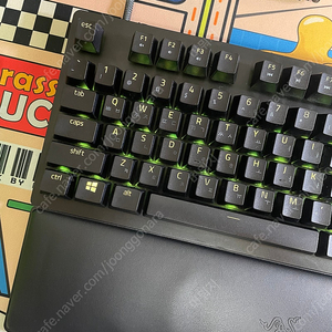 [타건영상첨부] RAZER Huntsman V2 Linear TKL KR 풀튜닝 판매합니다.