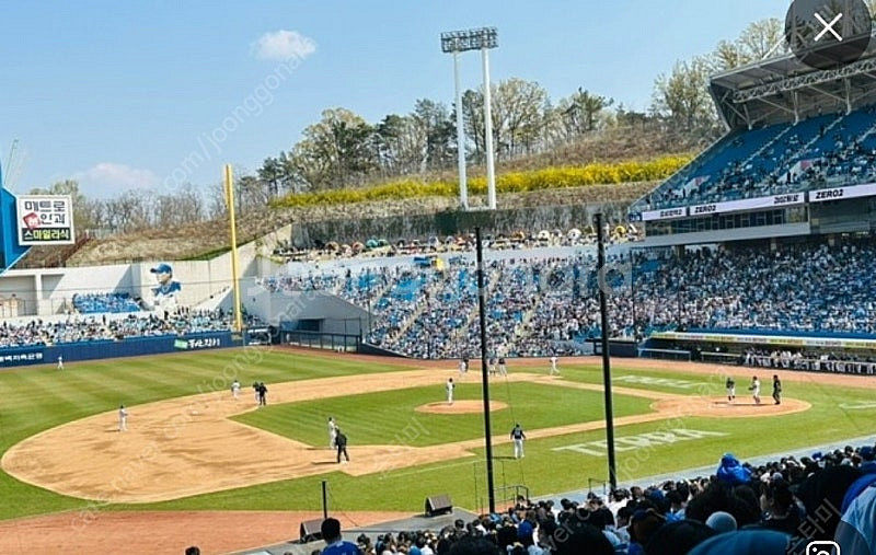 한국시리즈 4차전 3루 블루 4연석 삽니다--0