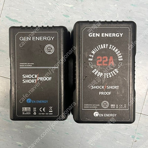 [판매] Gen energy 젠에너지 V마운트 배터리 G-B100 195W 12A