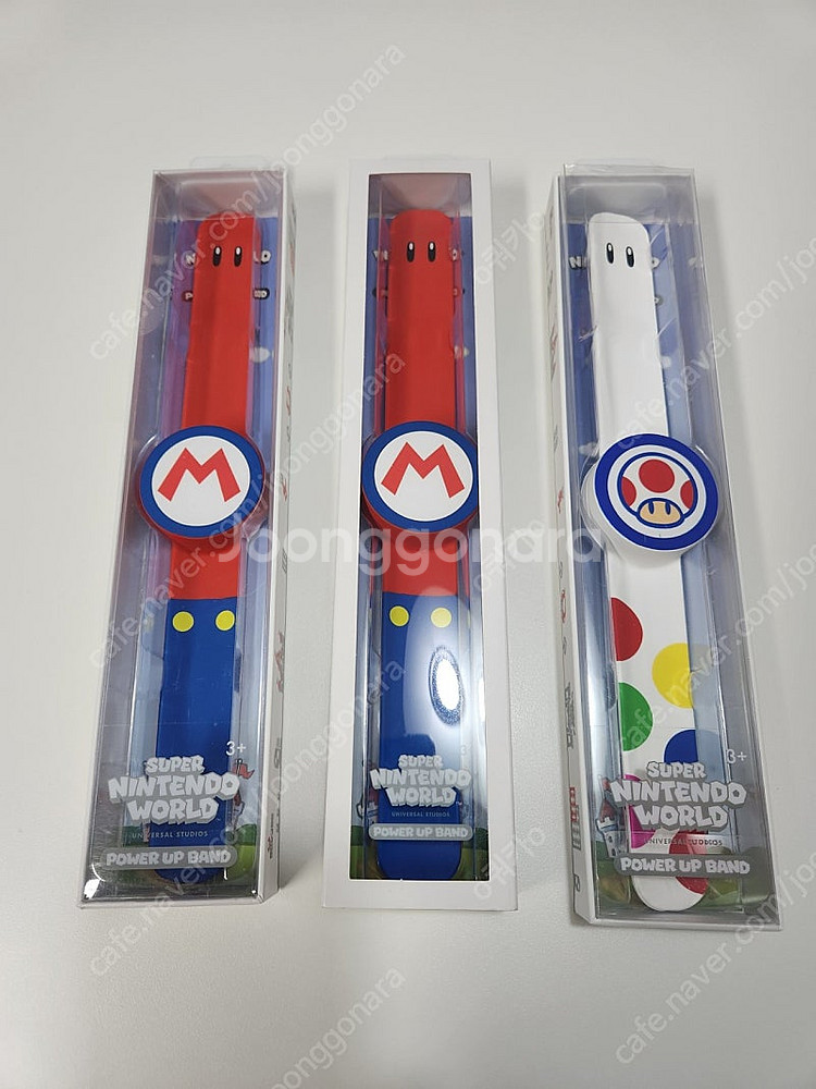 유니버셜 마리오 밴드 3개, 루이지모자 1개 팔아요.(택포)--0