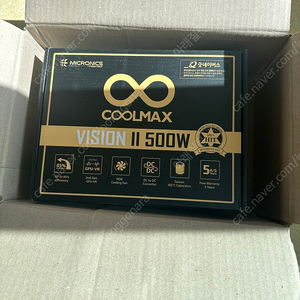 마이크로닉스 COOLMAX VISION II 500W 파워서플라이