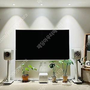 KEF LS50W2 + KC62 (HiFi 네트워크 스피커 + 서브우퍼 lsx2 오디오프로 블루사운드)