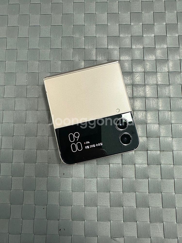 (LG U+)갤럭시Z플립4 256기가 골드 외관S등급 ...--0
