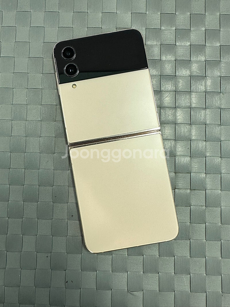 (LG U+)갤럭시Z플립4 256기가 골드 외관S등급 ...--8