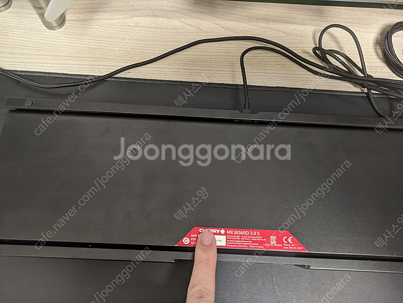 키보드_CHERRY MX BOARD 3.0S 블랙 (적...--2