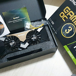 팰릿 RTX 2080 Ti 게이밍 프로 11GB 풀박스 S급 수율 테스트 완료