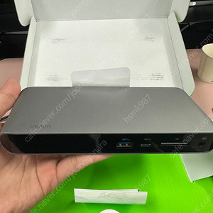 밸킨 썬더볼트3 독(Belkin Thunderbolt 3 dock) 110볼트 콘센트