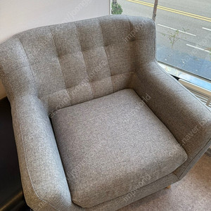 1인소파 (그레이) 판매합니다.