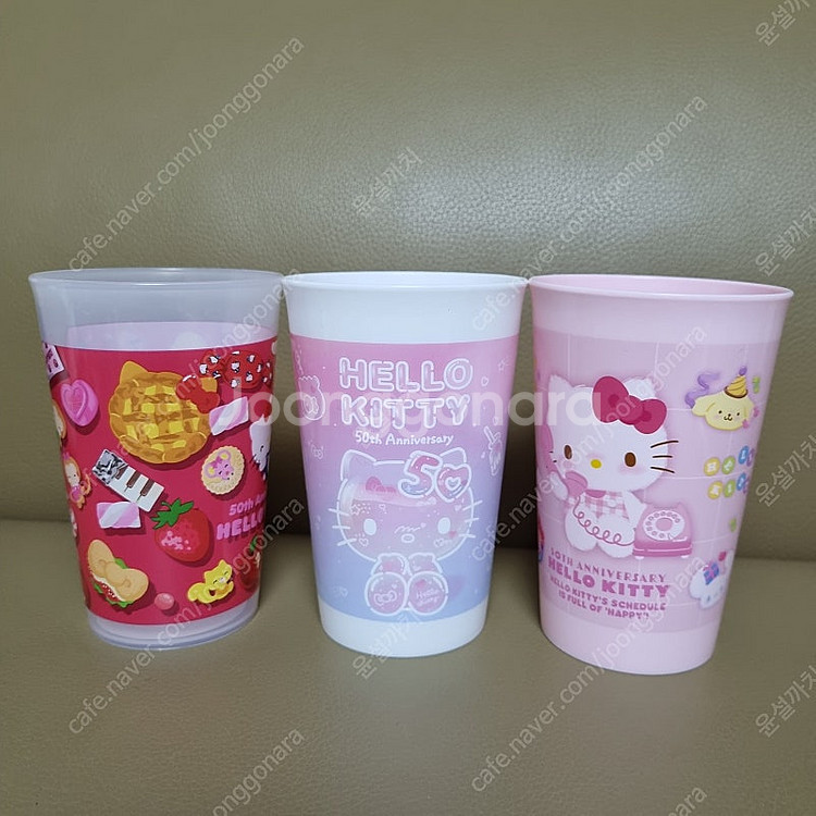 [산리오] 50주년 기념 컵 판매합니다~--1