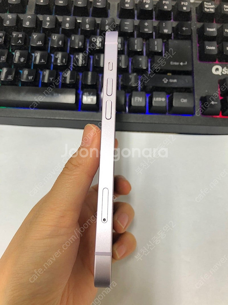 002213 아이폰14 퍼플 특SSS급 256GB 무잔...--4