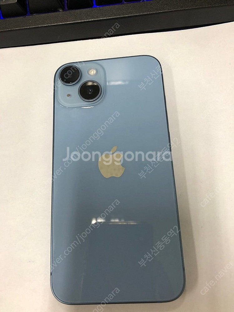 194969 아이폰14 블루 SSS급 128GB 무잔상...--0