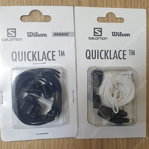 살로몬 마빅 윌슨 퀵레이스 QUICKLACE 팝니다.(블랙, 화이트)