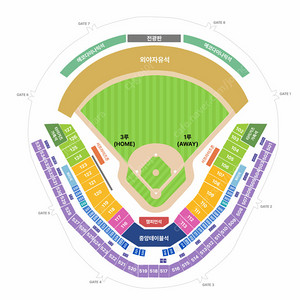 한국시리즈 5차전 기아vs삼성 1루 3루 k3 2/4연석 양도합니다