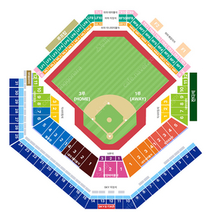 2024 KBO 한국시리즈 기아VS삼성 3차전 라팍 1루 외야지정석 양도