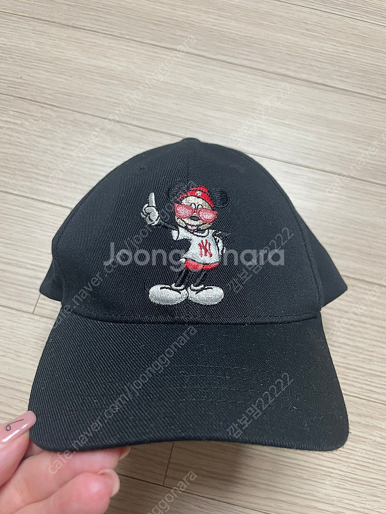 Mlb 엠엘비 디즈니 미키 유아캡 모자--1