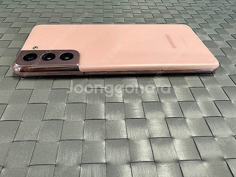 (LG U+)갤럭시S21 256G 핑크 초미세잔상 상태...--6