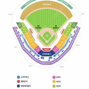 한국시리즈 1차전 기아 vs 삼성 중앙 K3석 양도