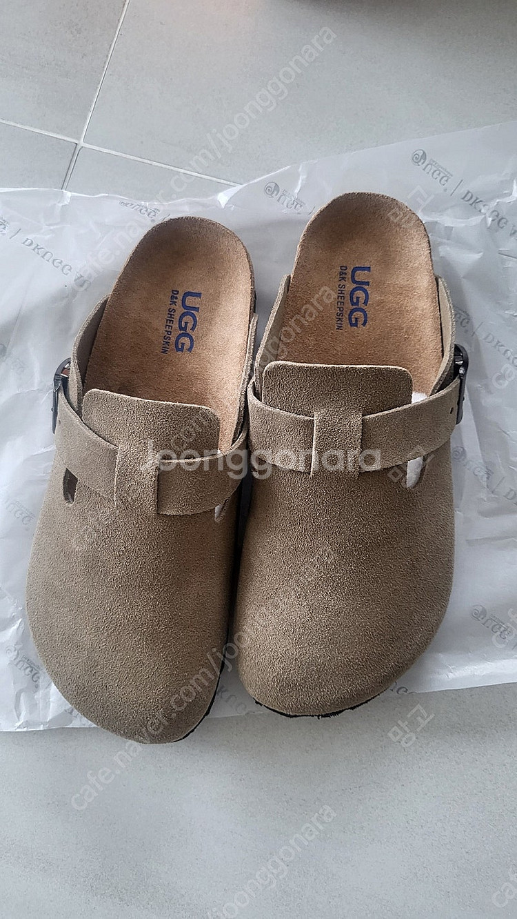 호주 어그 보스턴슬리퍼 38 새상품--2