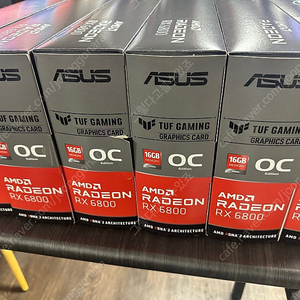 ASUS TUF GAMING RADEON RX 6800 16GB 중고 판매합니다.