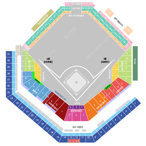 10월 25일 금요일 한국시리즈 4차전 대구 야구 삼성 vs 기아 1루 외야지정석 RF5블럭 통로 2연석,4연석 양도합니다. (우취시 다음날 이용)