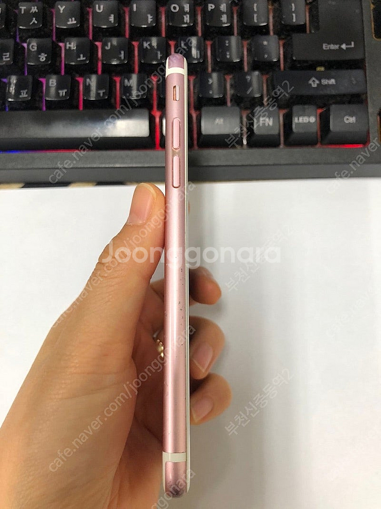 196109 아이폰6S 로즈골드 액정SS급 64GB 무...--4