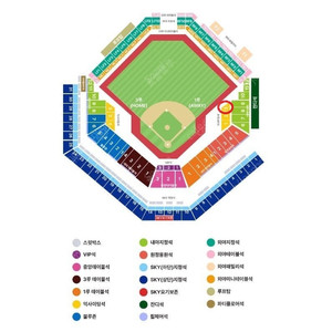 한국시리즈 10월24일 삼성vs기아 3차전 1루 익사이팅 1E-3구역 단석(1석) 양도합니다.