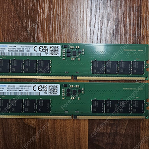 삼성 ddr5램 5600 16g 2개 판매